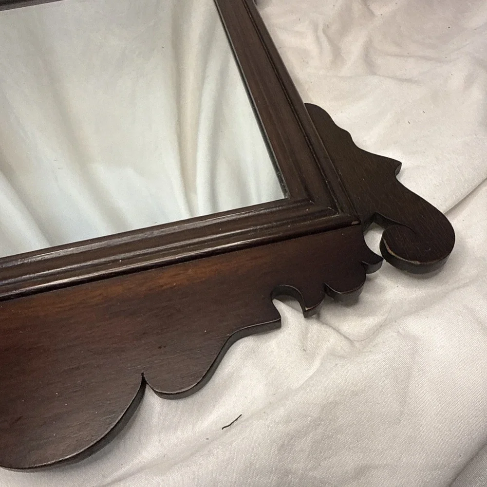 HENKEL HARRIS WILLIAMSBURG MAHOGANY CHIPPENDALE MIRROR Virginia Galleries 20